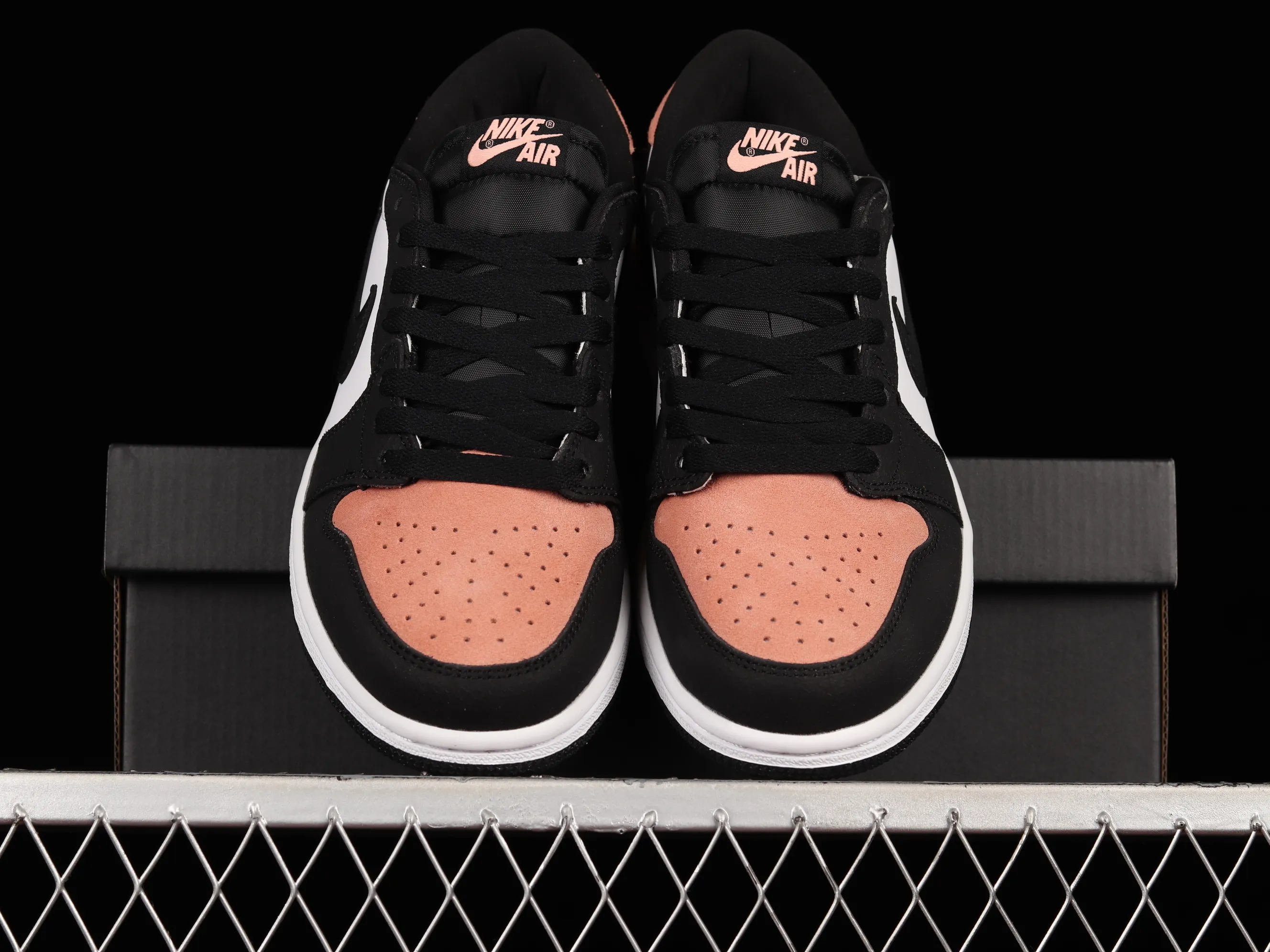 All categories Air Jordan Jordan series basketball shoes Air Jordan 1 Low Air Jordan 1 Low OG "Bleached Coral" AJ1 Joe 1 black powder cultural basketball shoes CZ0790-061